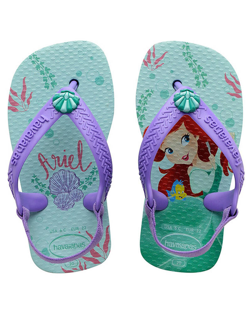 Havaianas Toddlers' Disney Princess Ariel Thongs for Womens