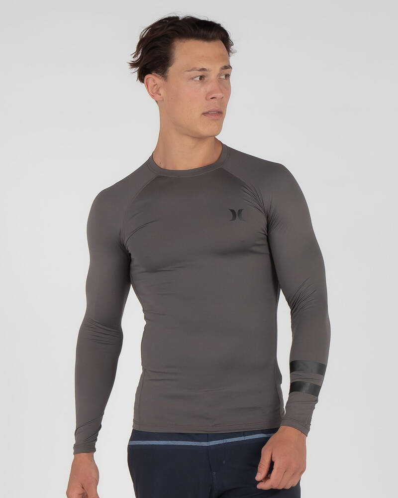 Hurley Pro Light Top Long Sleeve Rash Vest for Mens