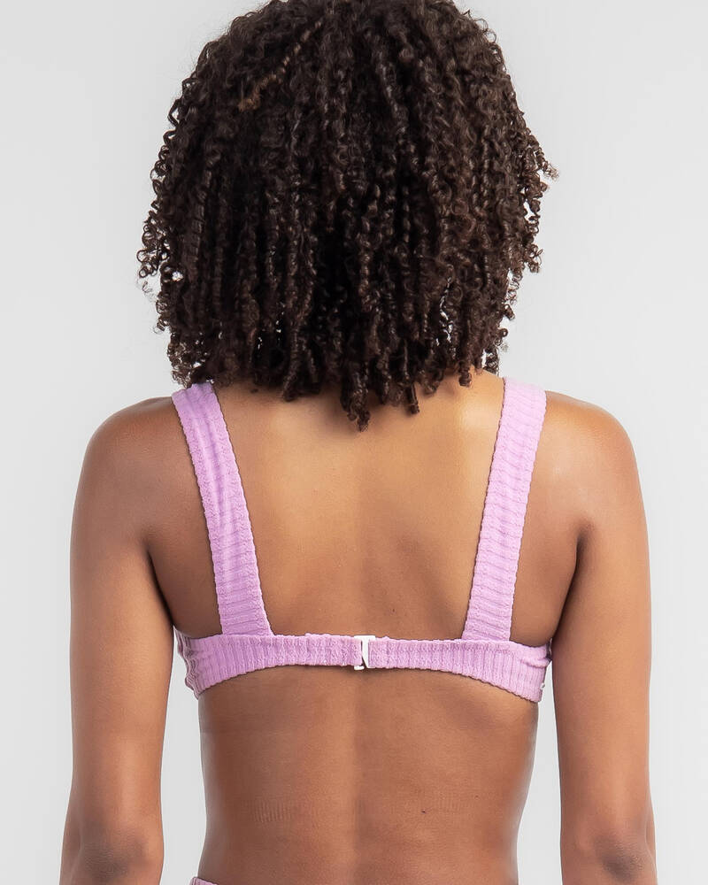 Rip Curl Sonic Bloom Terry Bralette Bikini Top for Womens