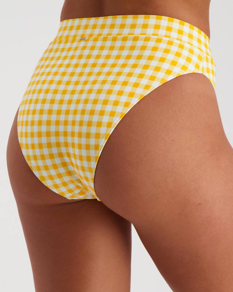 Topanga Gigi Gingham Bikini Bottom for Womens