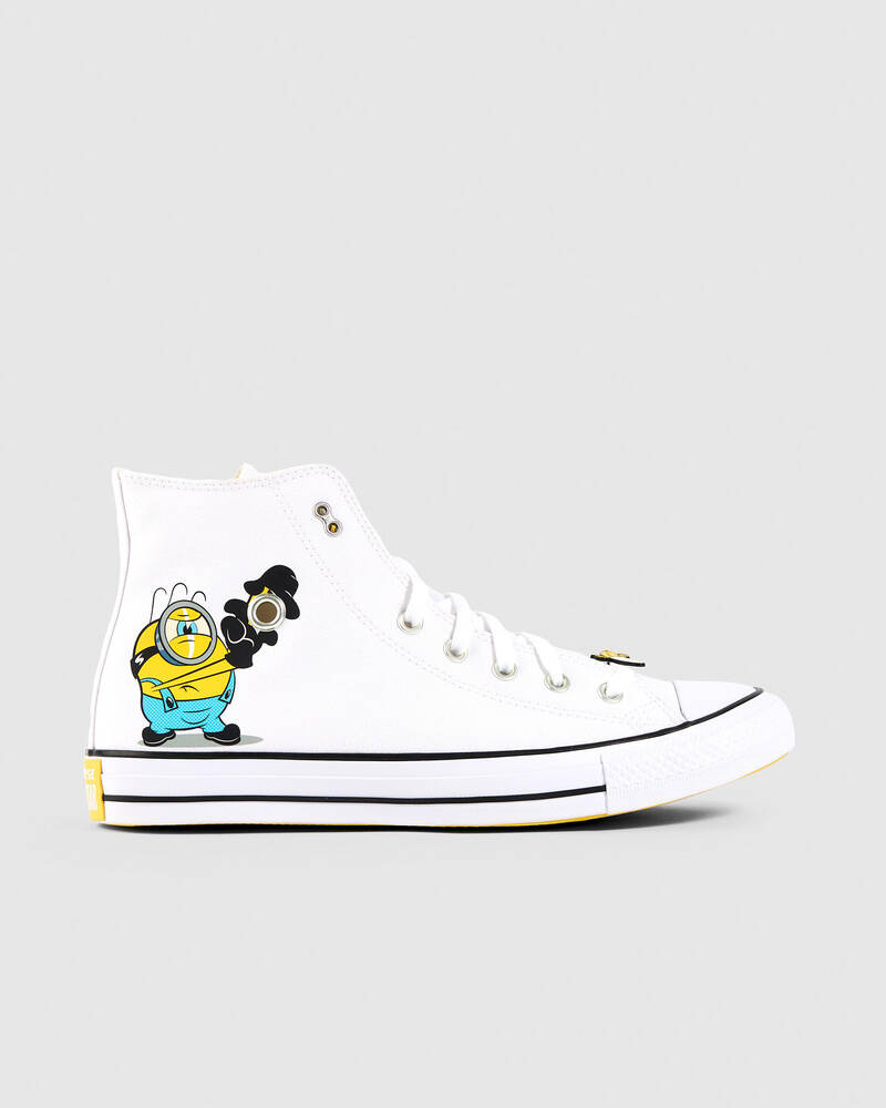 Converse Chuck Taylor All Star Minions High Top Shoes for Mens