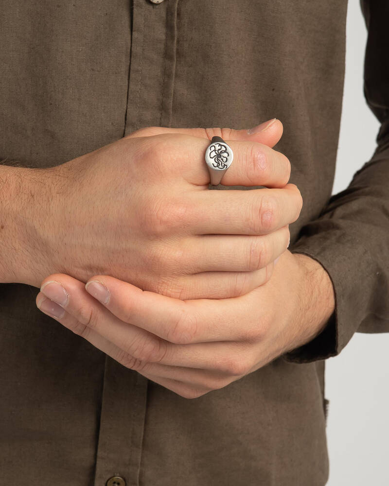 ZUKO Jewellery The Kraken Ring for Mens