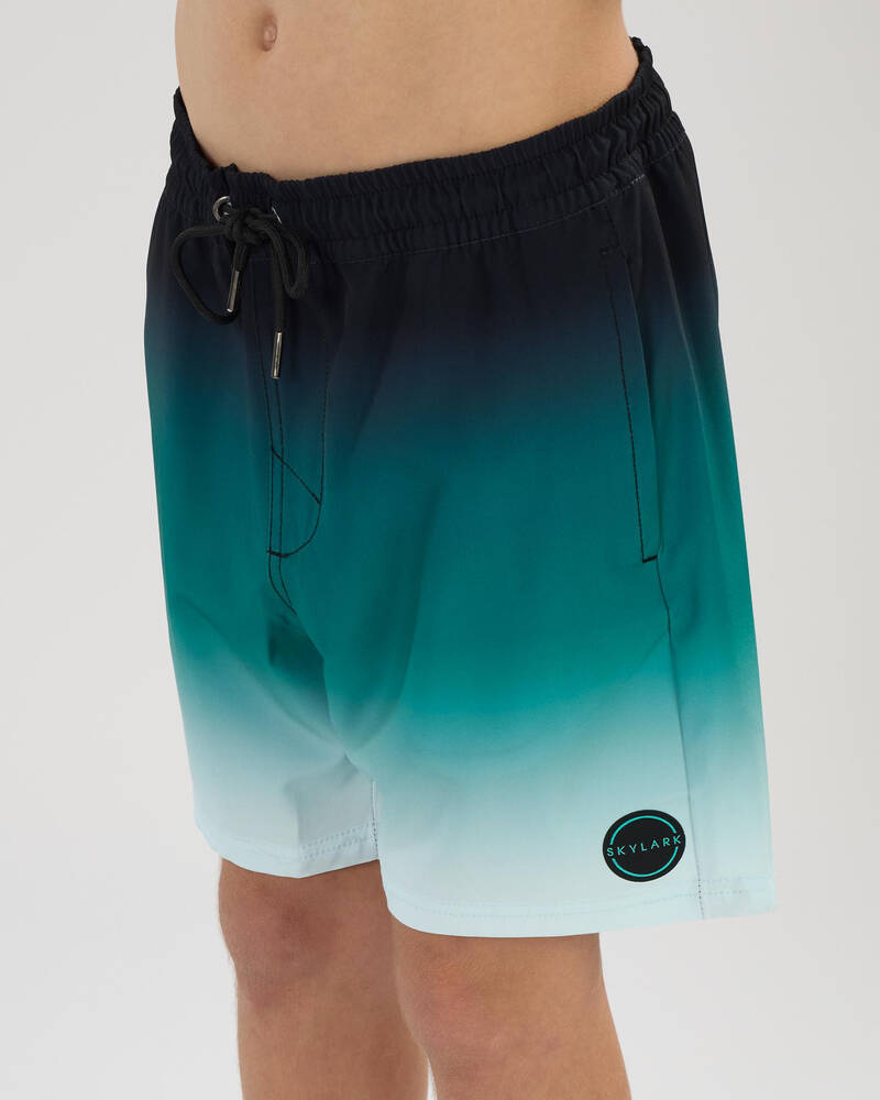 Skylark Boys' Brightside Elastic Waist Shorts for Mens