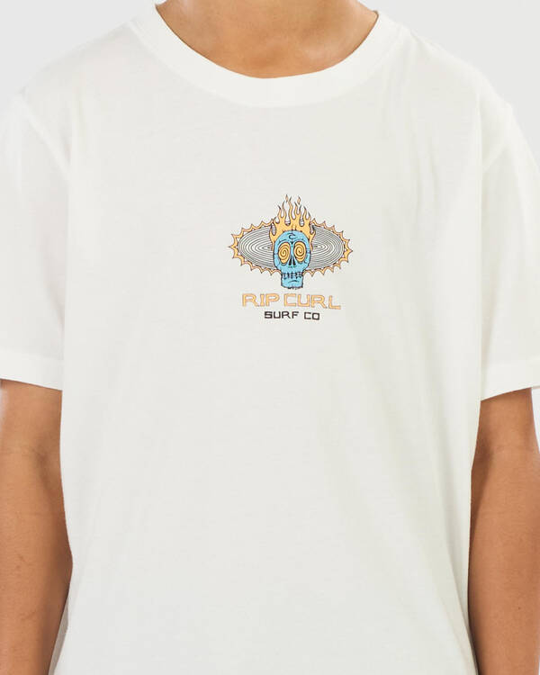 Rip Curl Boys' New Cosmic Skull T-Shirt for Mens