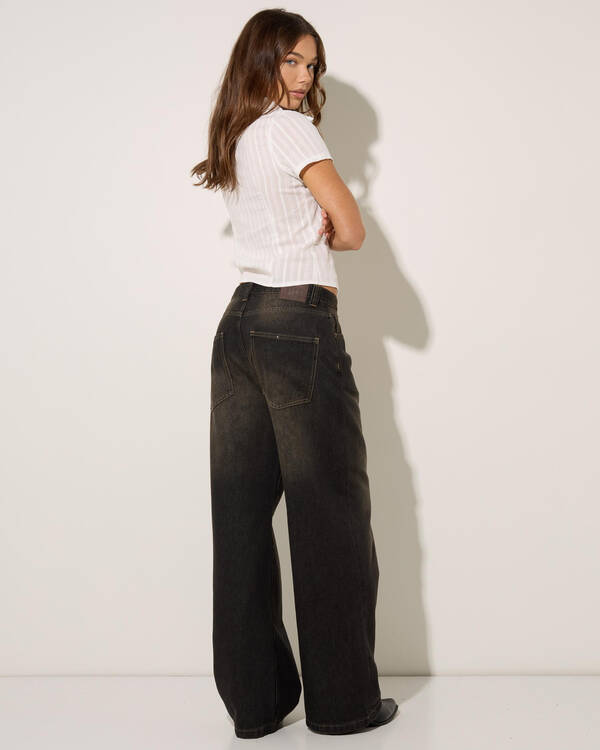 DESU Andre Low Waist Baggy Jeans for Womens