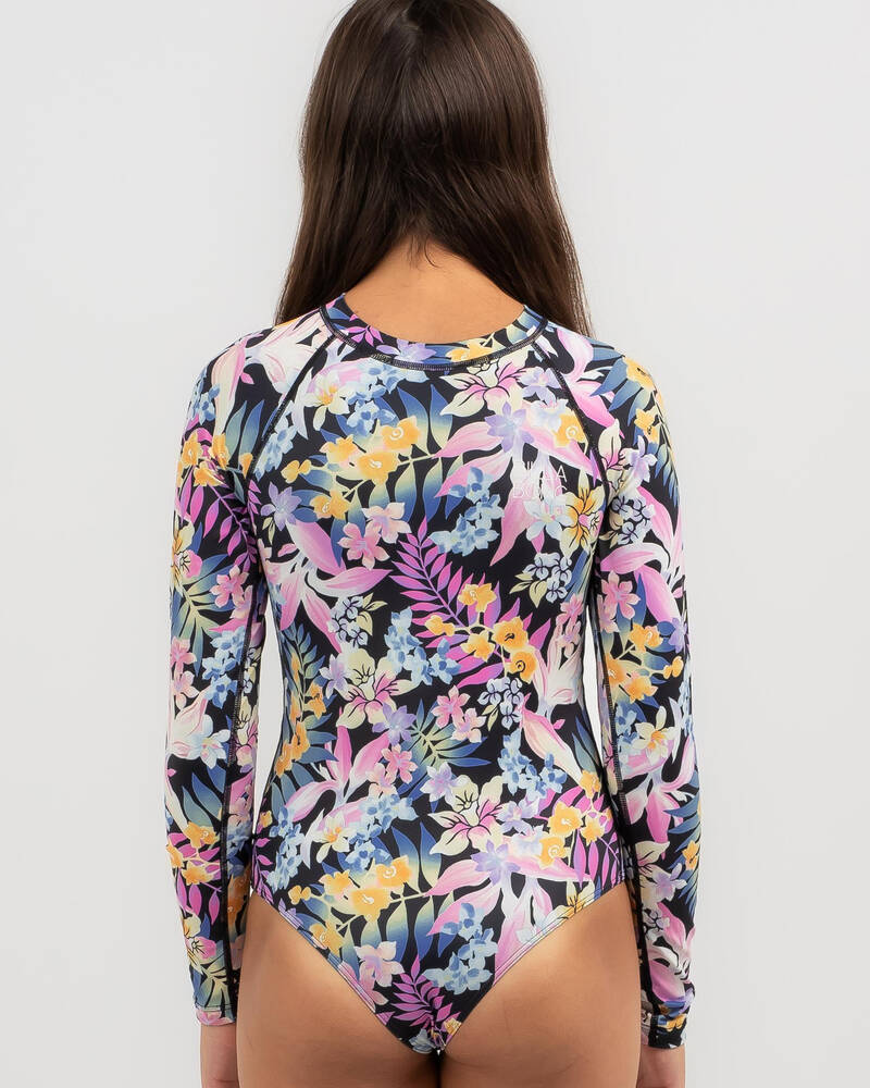 Billabong Girls' Peaceful Palms Long Sleeve Surfsuit for Womens