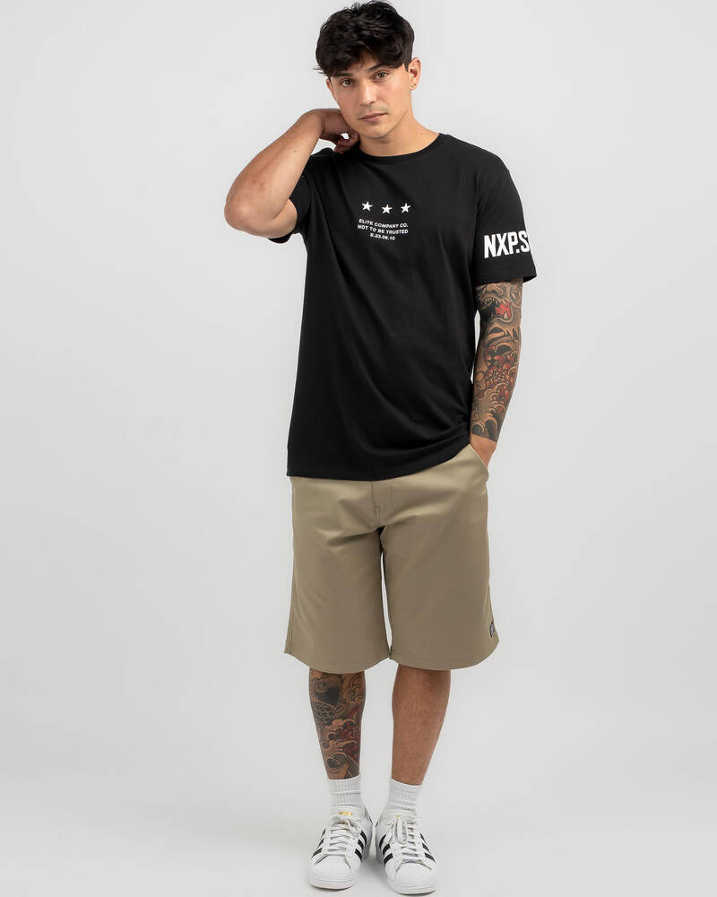 Nena & Pasadena Equaliser Cape Back T-Shirt for Mens