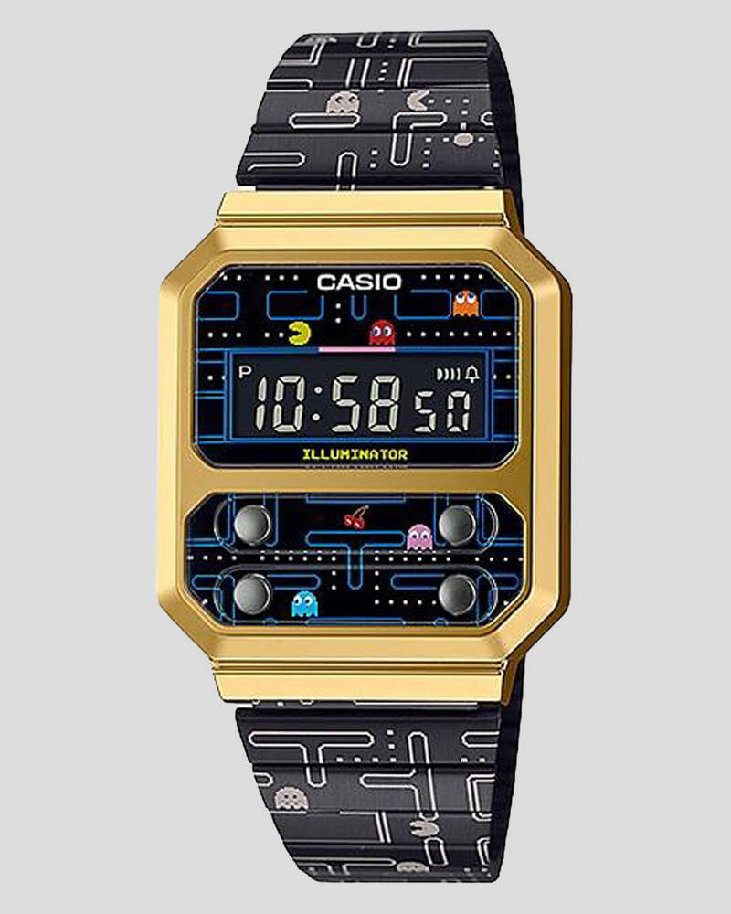 Casio Casio Vintage A100 Pac-Man Collaboration Watch for Mens