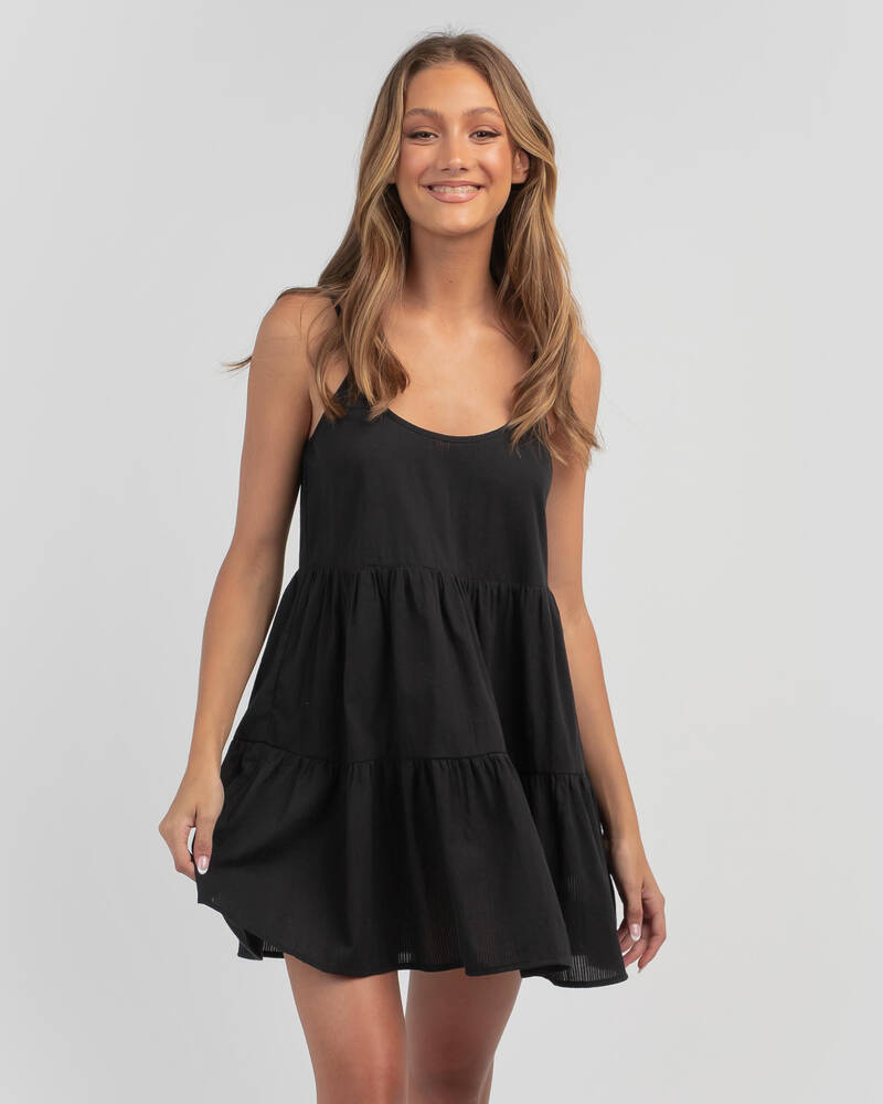 Shop Mooloola Stephy Dress In Black - Fast Shipping & Easy Returns ...