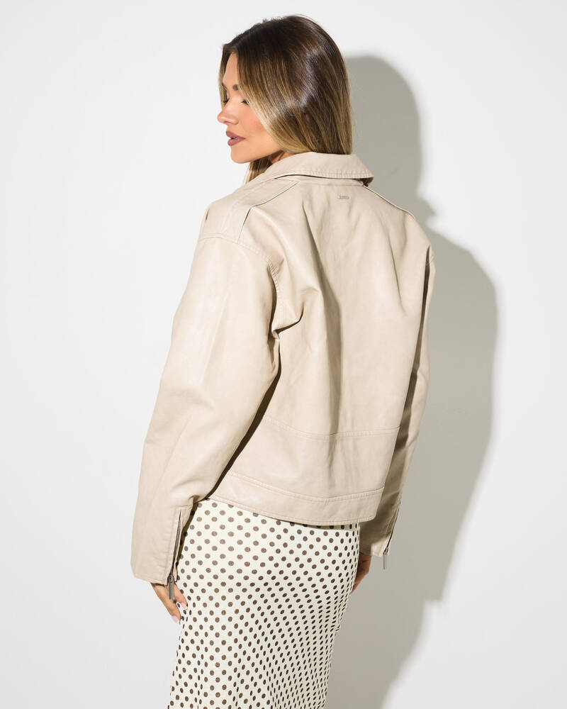 Ava And Ever Bowie Faux Leather Jacket for Womens