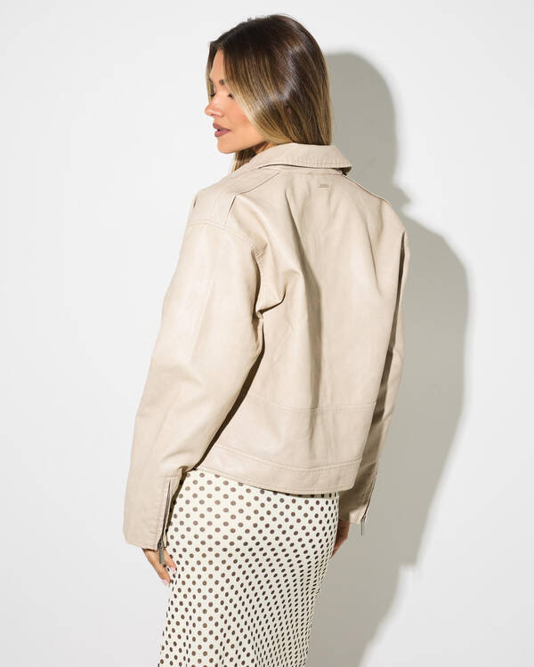 Ava And Ever Bowie Faux Leather Jacket for Womens