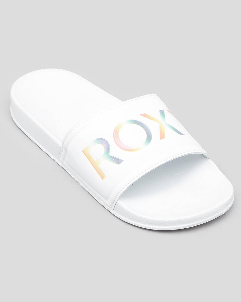 Roxy Girls' Slippy Slide Sandals for Womens image number null