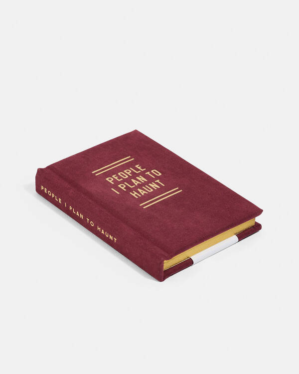 Brass Monkey People I Plan To Haunt Tiny Diary for Womens