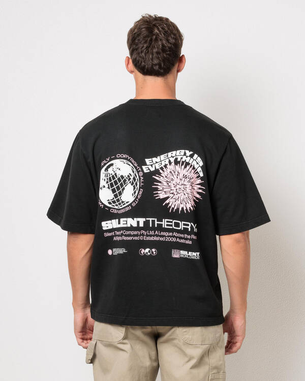 Silent Theory Energy Terry Fleece T-Shirt for Mens