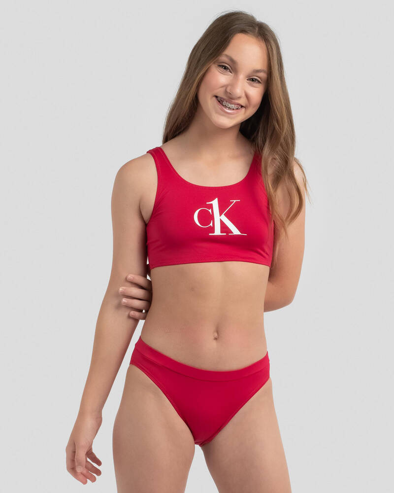 Calvin Klein Girls' CK One Bikini Set for Womens