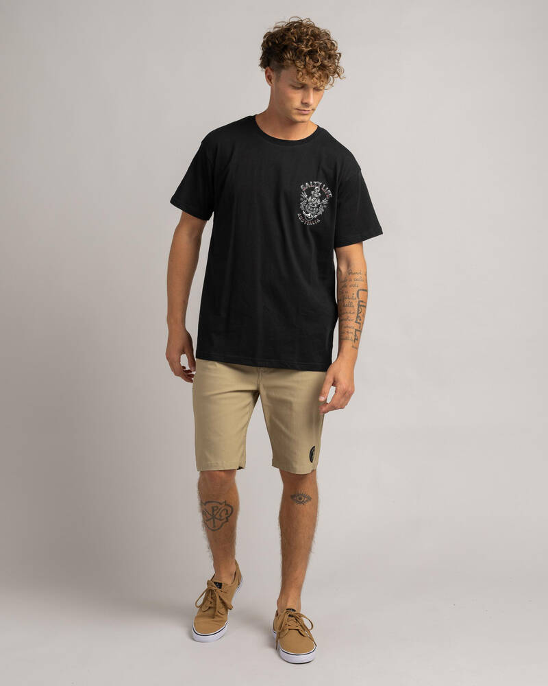 Salty Life Deep Diver T-Shirt for Mens