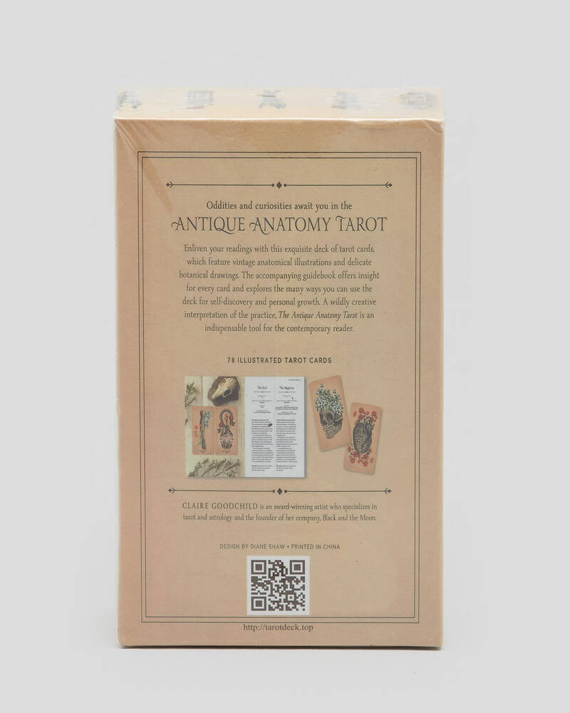 Get It Now The Antique Anatomy Tarot Deck for Unisex