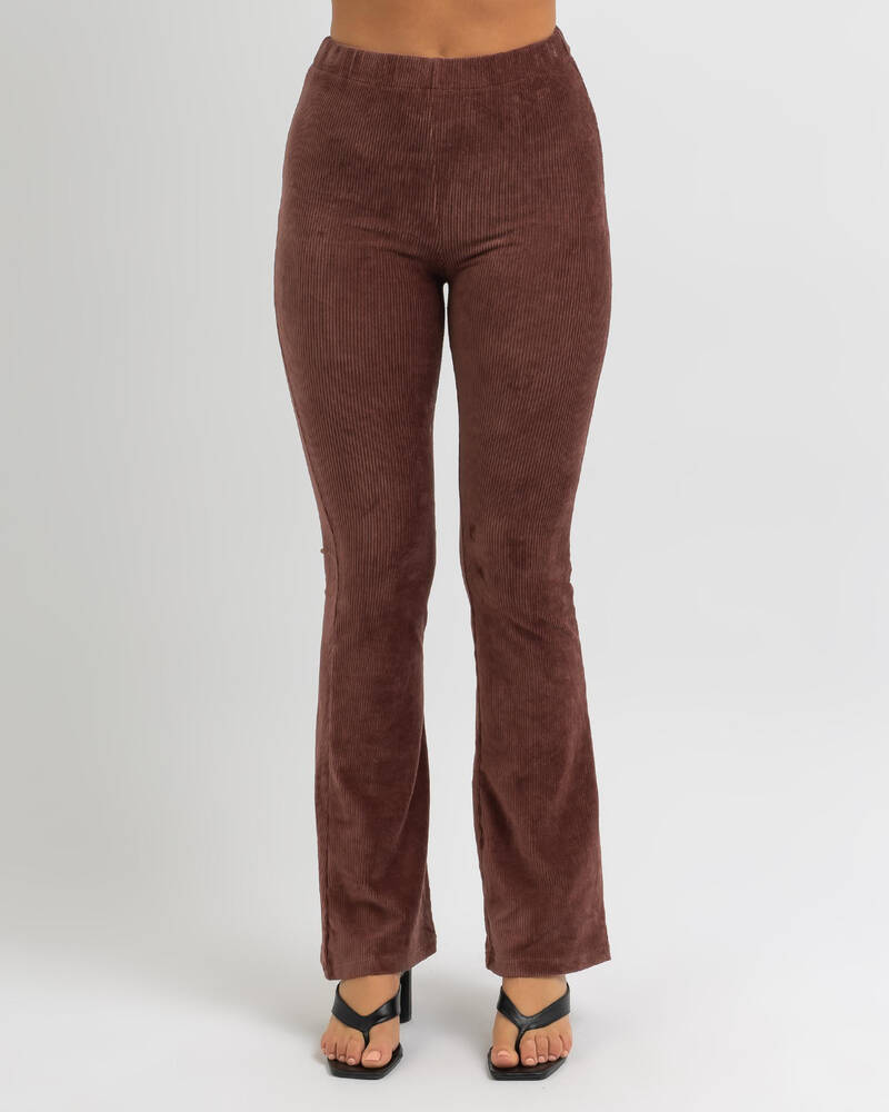 Ava And Ever Rhea Lounge Pants In Chocolate - Fast Shipping & Easy ...