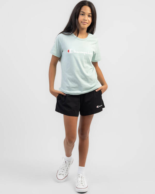 Champion Girls' Logo T-Shirt for Womens