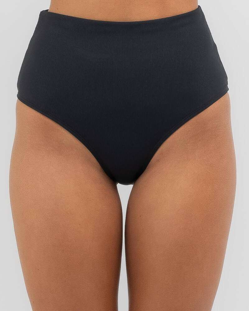 Roxy Pro The Up Surger High Waisted Bikini Bottom for Womens