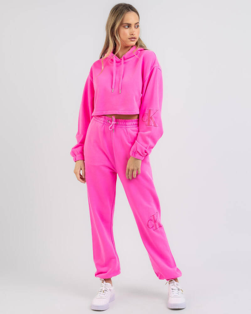 Calvin Klein Acid Wash Hoodie for Womens