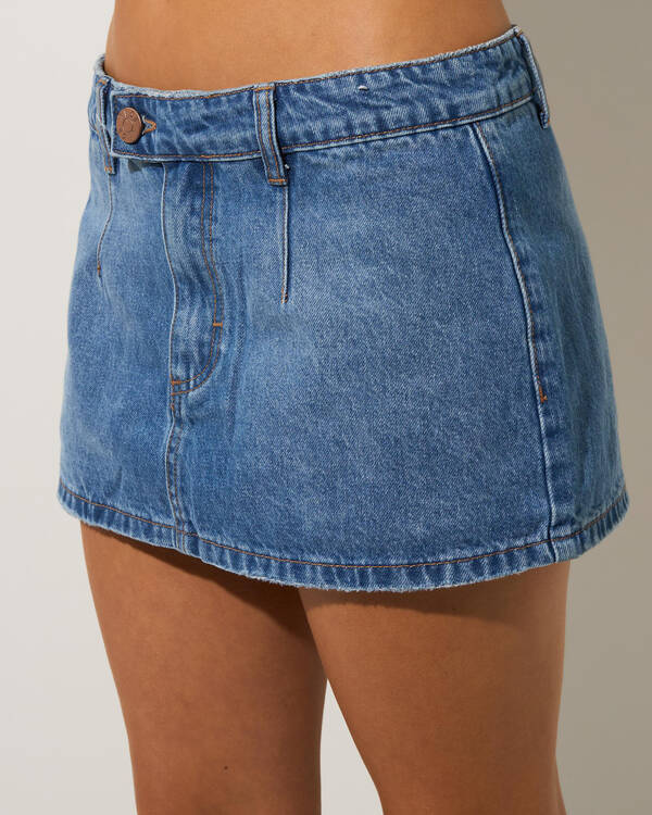 DESU Solene Denim Skort for Womens
