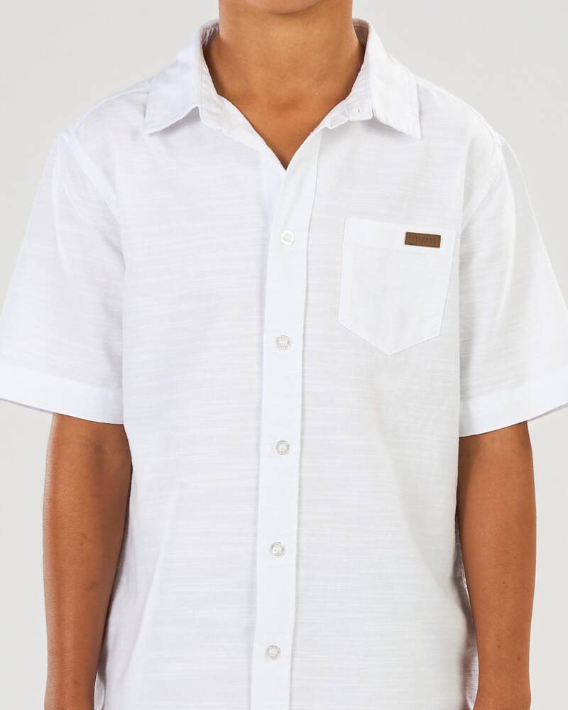 Skylark Boys' Integral Short Sleeve Shirt for Mens