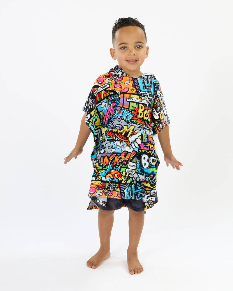 Jacks Kids' Kaboom Hooded Towel for Mens