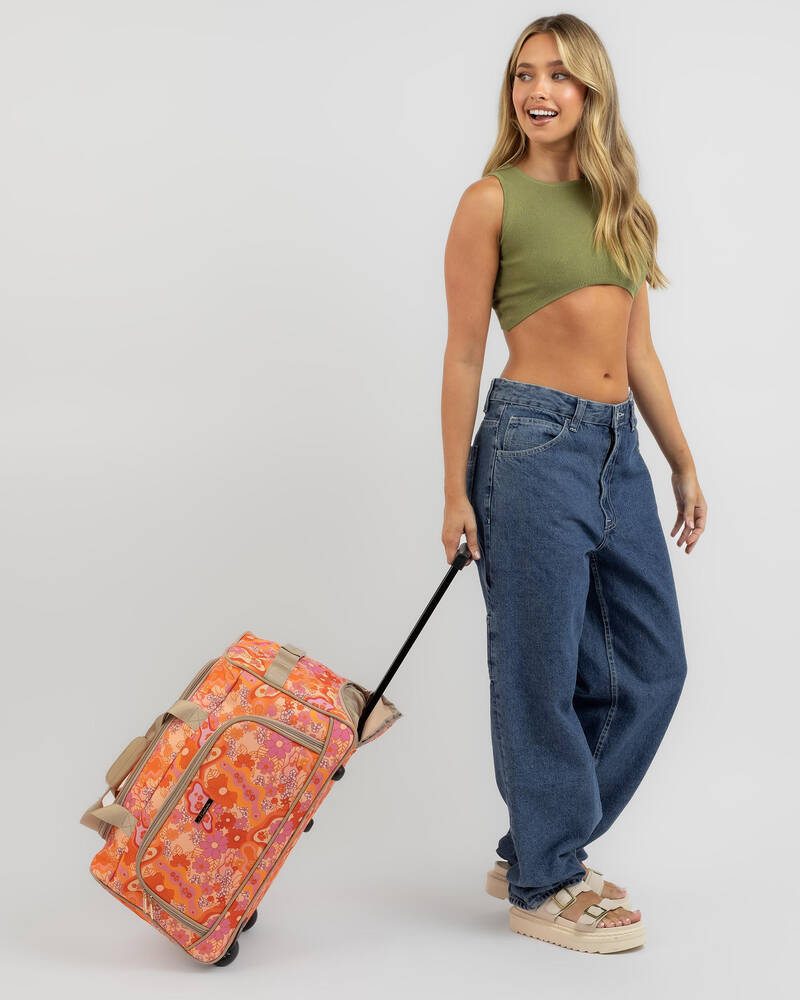 Mooloola Vera Small Wheeled Travel Bag for Womens