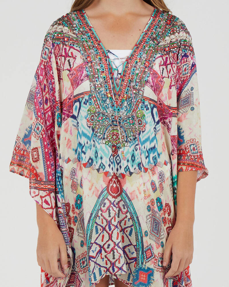 Kaiami Girls' Gaze Kaftan Beach Cover for Womens