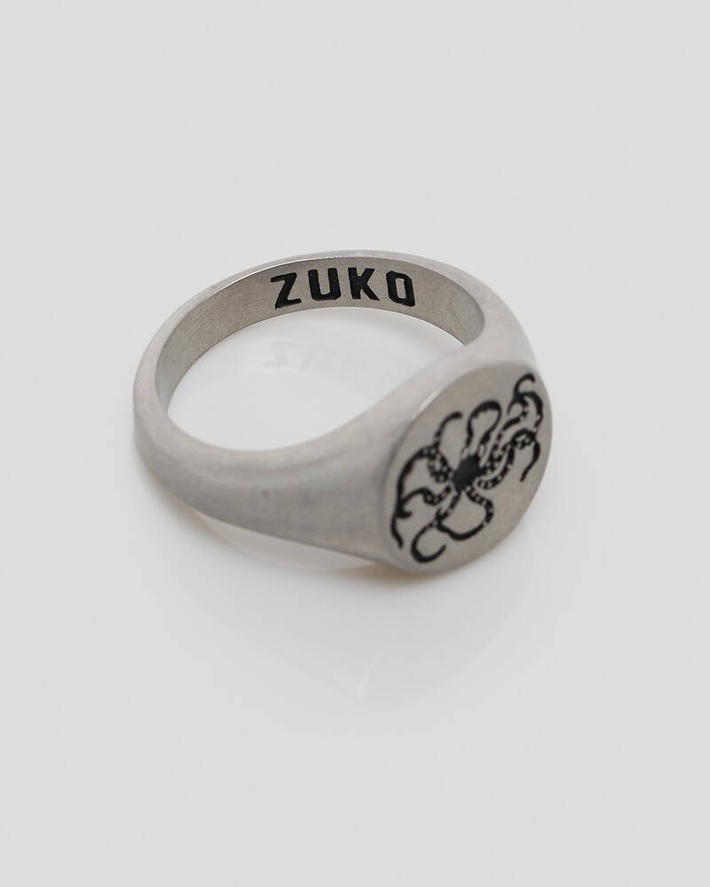 ZUKO Jewellery The Kraken Ring for Mens