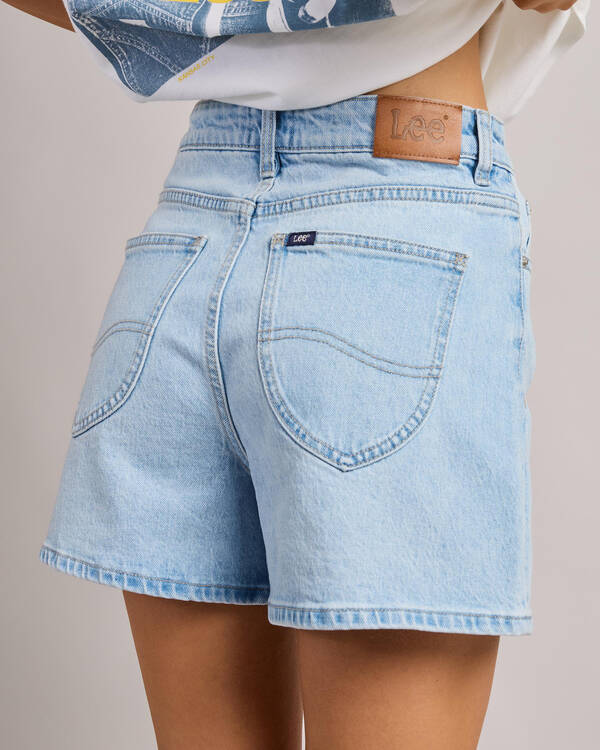 Lee High Relaxed Shorts for Womens