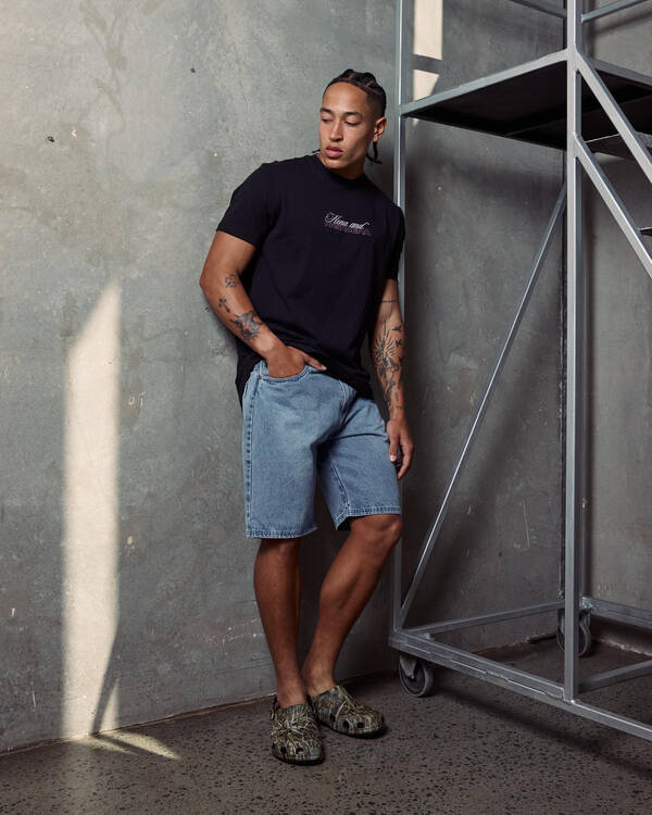 Jacks Fundamental Denim Shorts for Mens