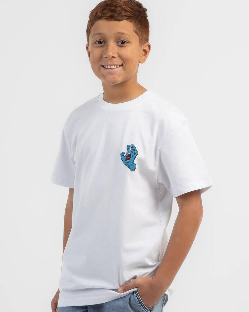 Santa Cruz Boys' Screaming Hand T-Shirt for Mens