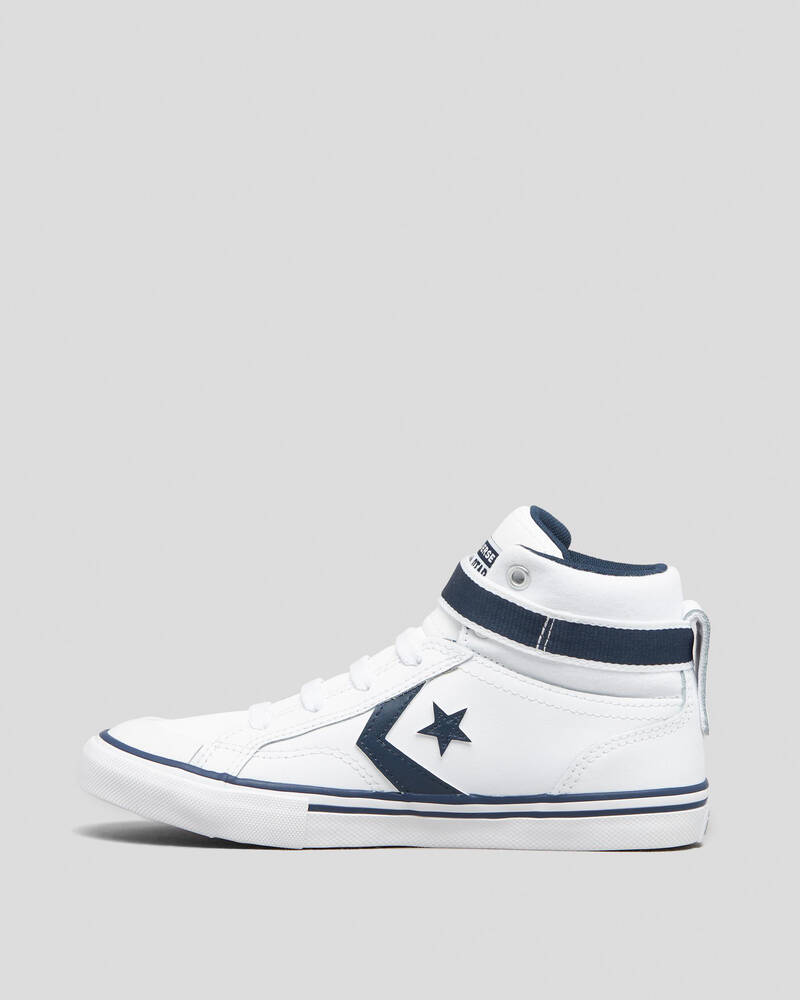 Converse Junior Boys' Pro Blaze Strap Hi-Top Shoes for Mens