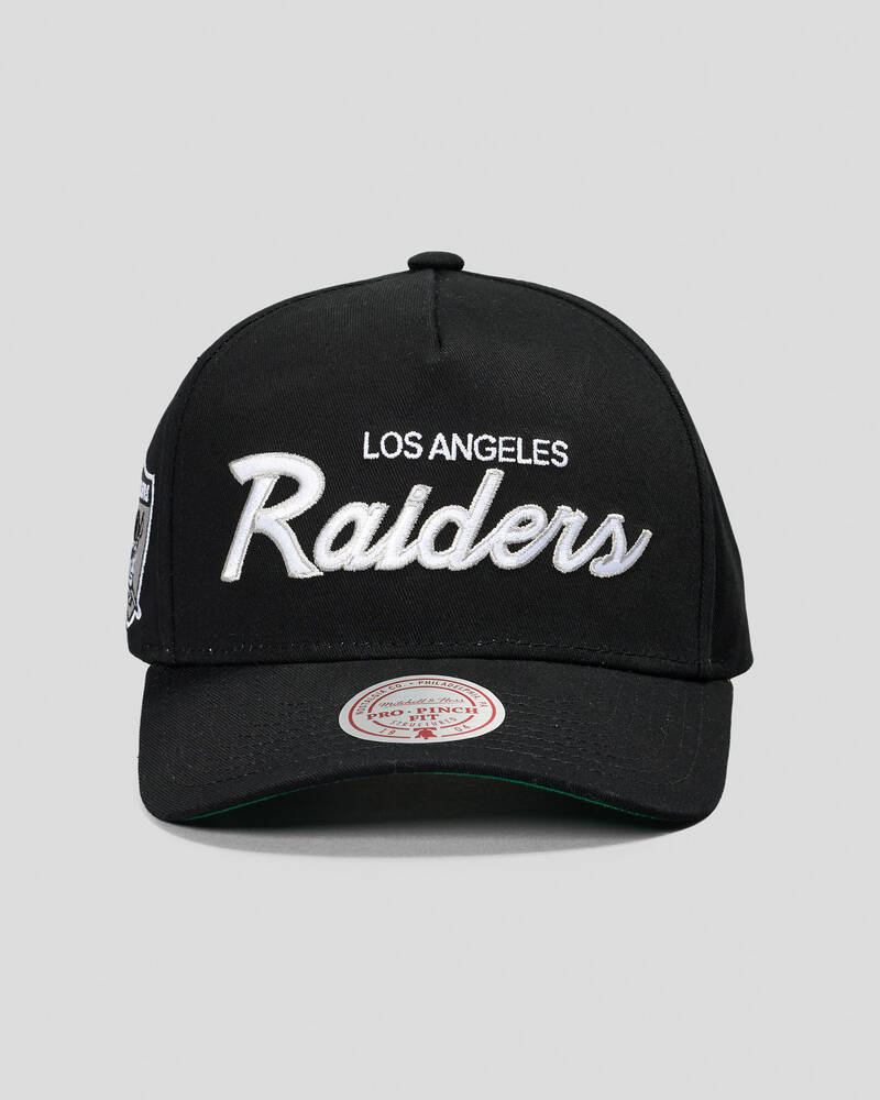 Mitchell & Ness Los Angeles Raiders Pro Pinch Snapback Cap for Mens