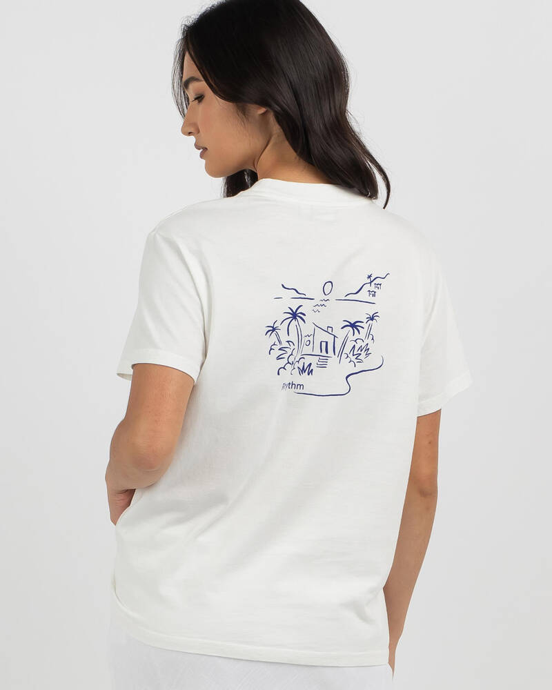 Rhythm Palma Band T-Shirt for Womens