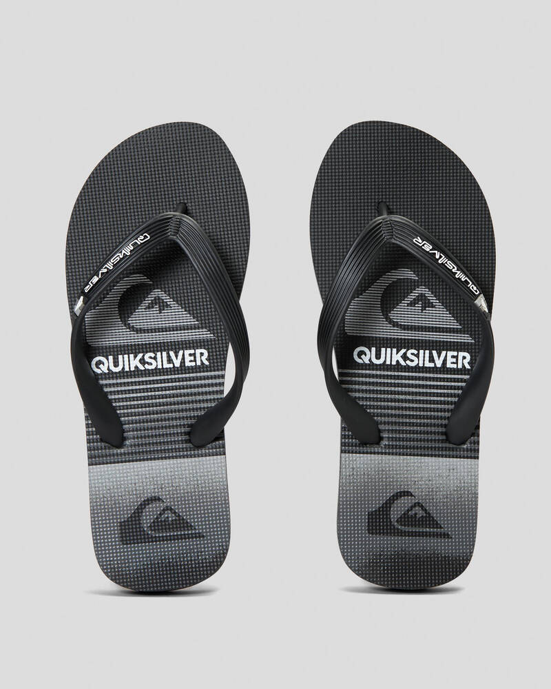 Quiksilver Boys' Molokai Slab Youth Thongs for Mens