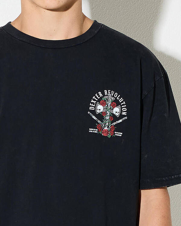 Dexter Crimson Grave T-Shirt for Mens