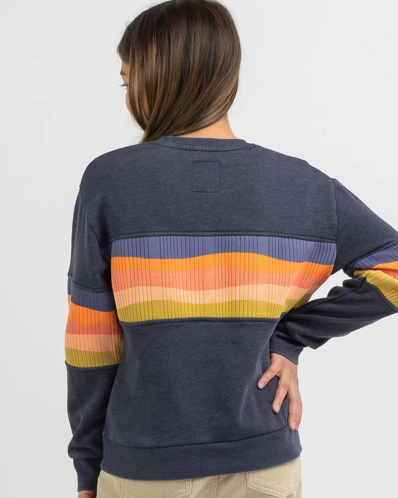 Rip Curl Girls' Melting Waves Sweatshirt for Womens