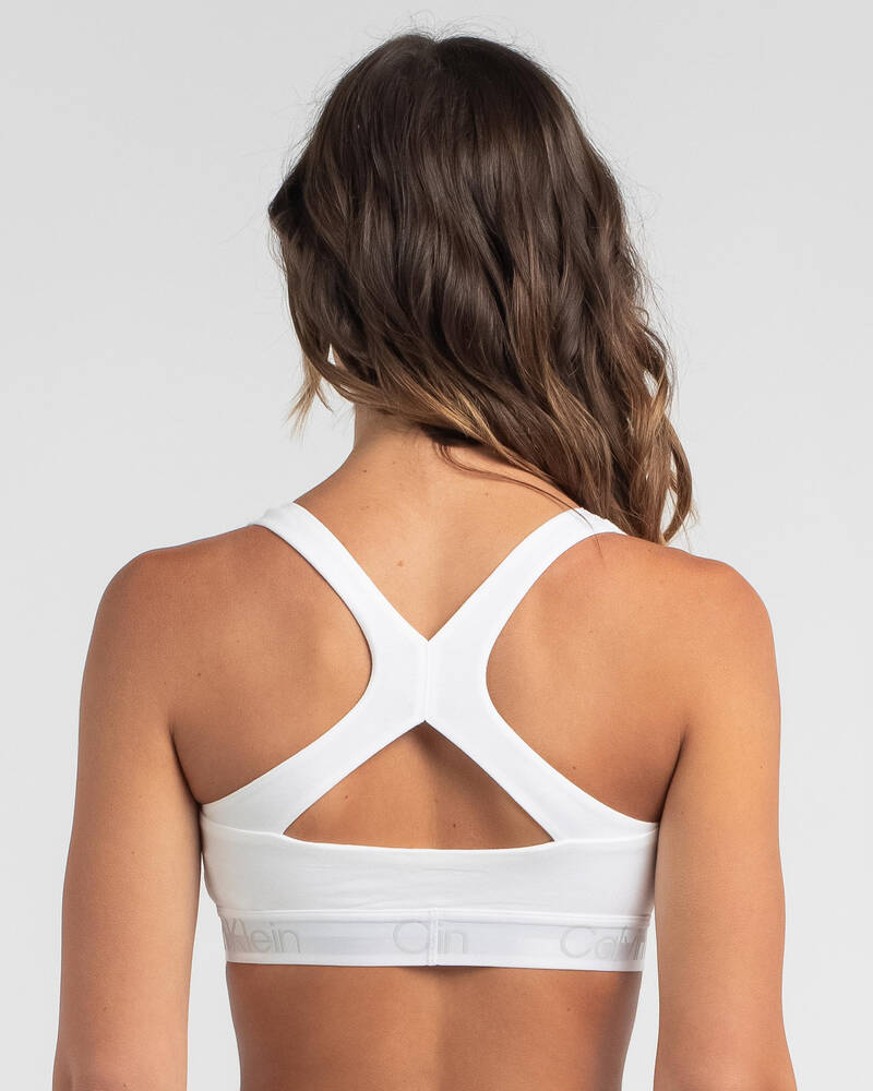 Calvin Klein Modern Structure Unlined Bralette for Womens