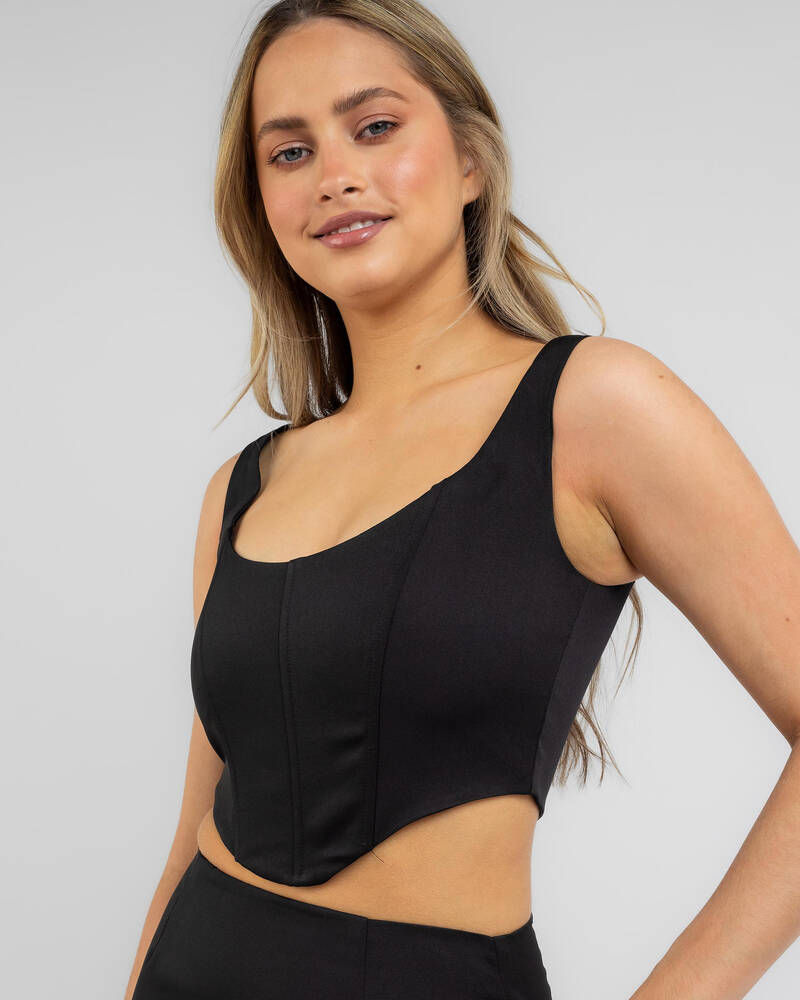 Ava And Ever Kiss Me Top for Womens