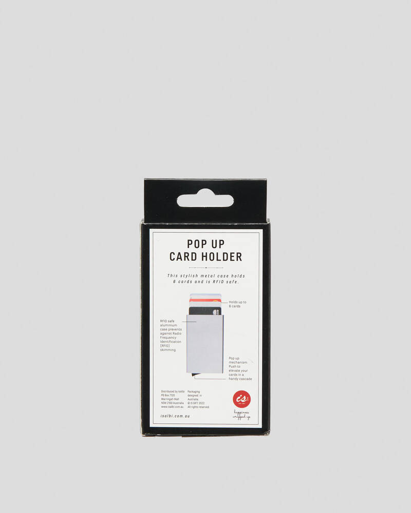 Get It Now Pop Up Card Holder for Unisex