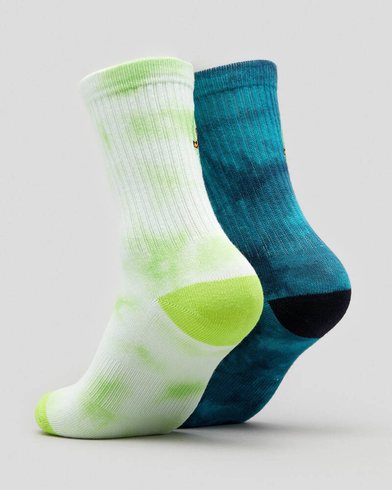 Santa Cruz Toxic Tie Dye Socks for Mens