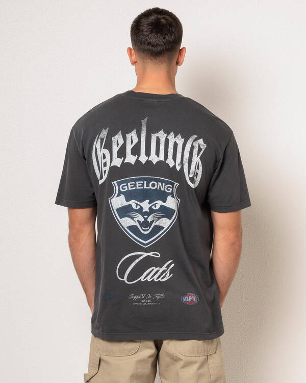 Nena & Pasadena Geelong Cats Vintage T-Shirt for Mens
