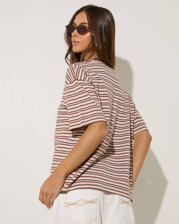 S-Double Stripe T-Shirt for Womens