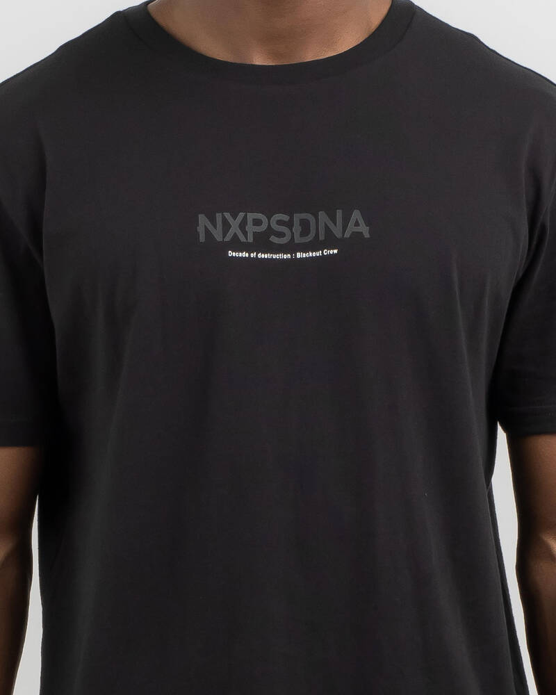 Nena & Pasadena Blackout Cape Back T-Shirt for Mens
