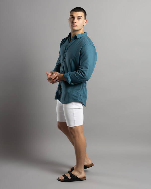 Skylark Hemp Long Sleeve Shirt for Mens