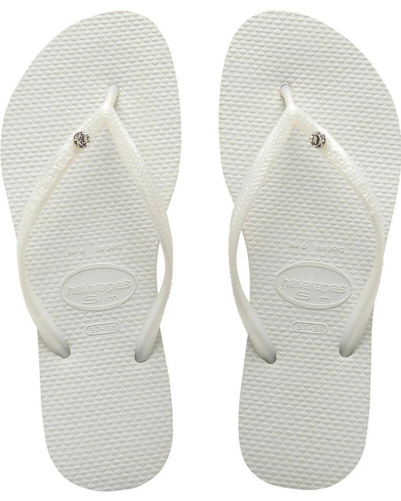 Havaianas Slim Crystal Thongs for Womens