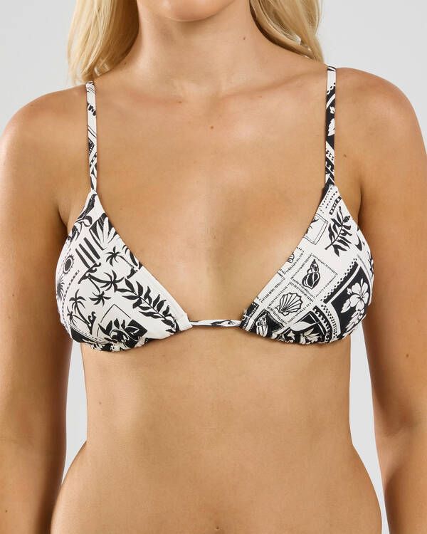 Topanga Echo Triangle Bikini Top for Womens